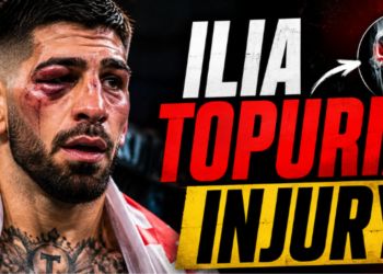 ilia topuria injury