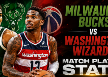 milwaukee bucks vs washington wizards match player stats