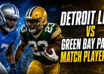 detroit lions vs green bay packers match player stats