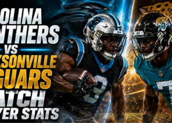 carolina panthers vs jacksonville jaguars match player stats