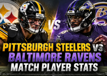 pittsburgh steelers vs baltimore ravens match player stats