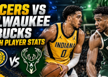 pacers vs milwaukee bucks match player stats