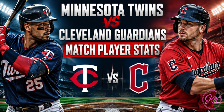 minnesota twins vs cleveland guardians match player stats