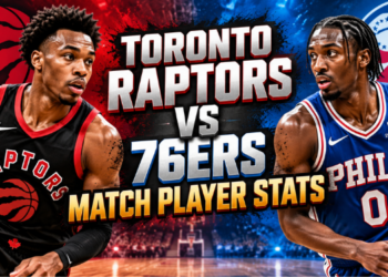 toronto raptors vs 76ers match player stats