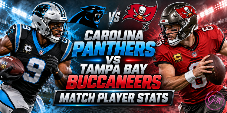 carolina panthers vs tampa bay buccaneers match player stats
