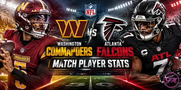 washington commanders vs atlanta falcons match player stats