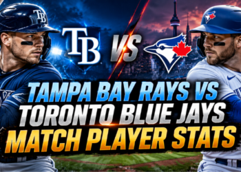 tampa bay rays vs toronto blue jays match player stats