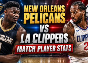 new orleans pelicans vs la clippers match player stats