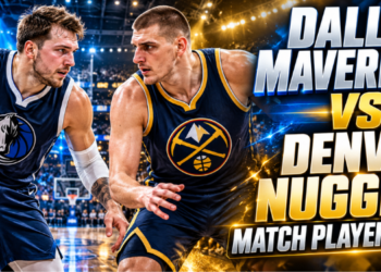 dallas mavericks vs denver nuggets match player stats